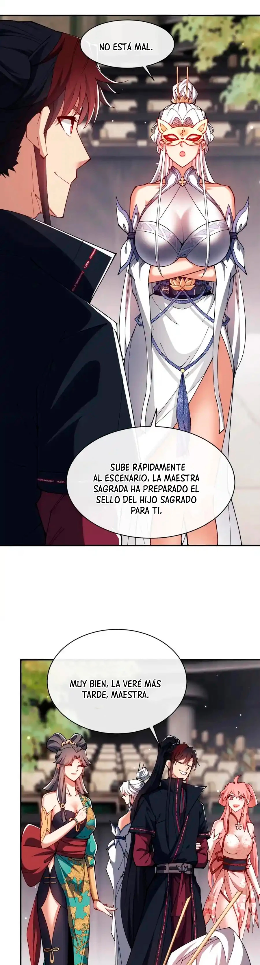 Maestra, este Discípulo Villano no puede ser el Hijo Sagrado Capítulo 29 - Page 27