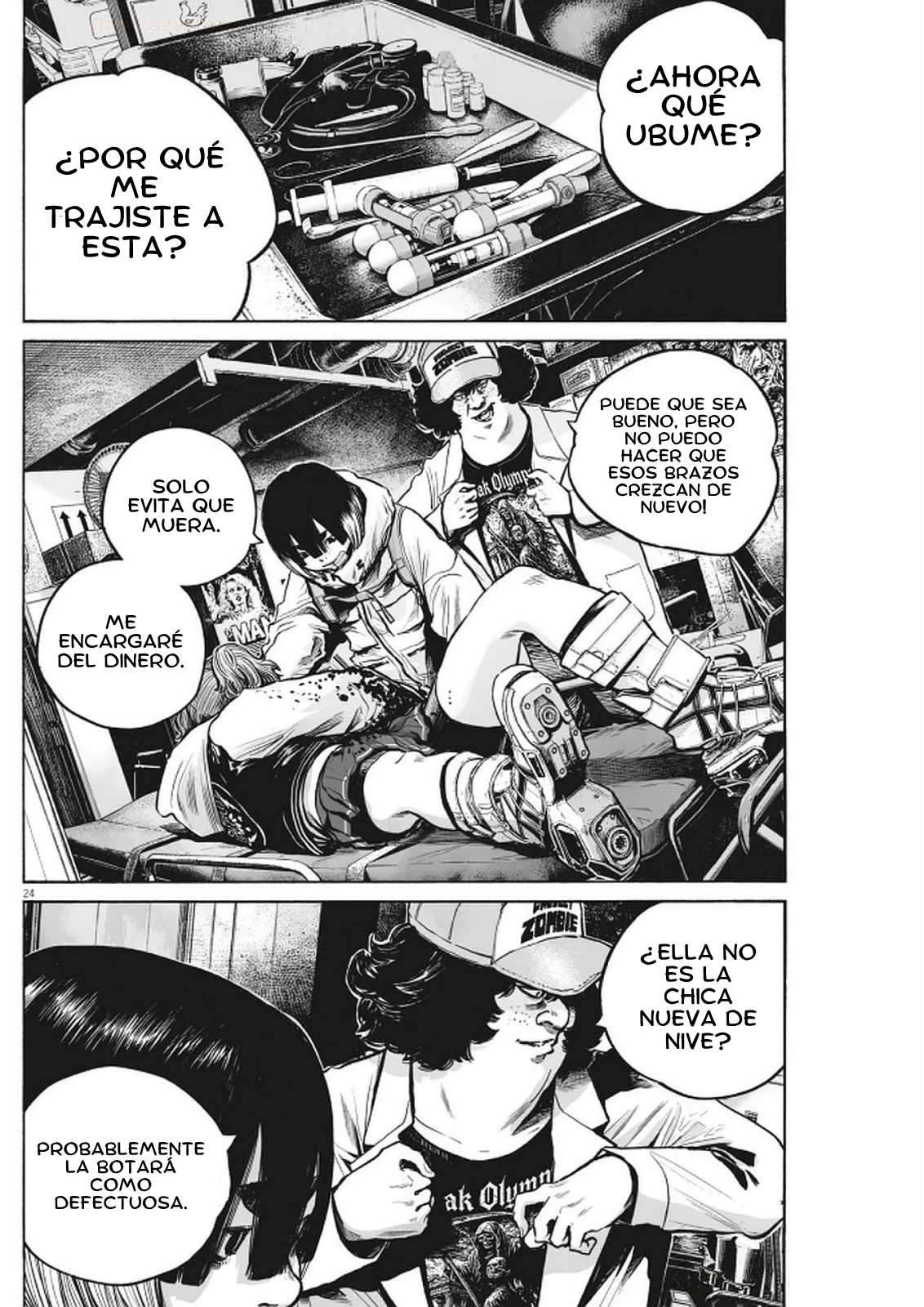 MUJINA IN TO THE DEEP Capítulo 7.3 - Page 25