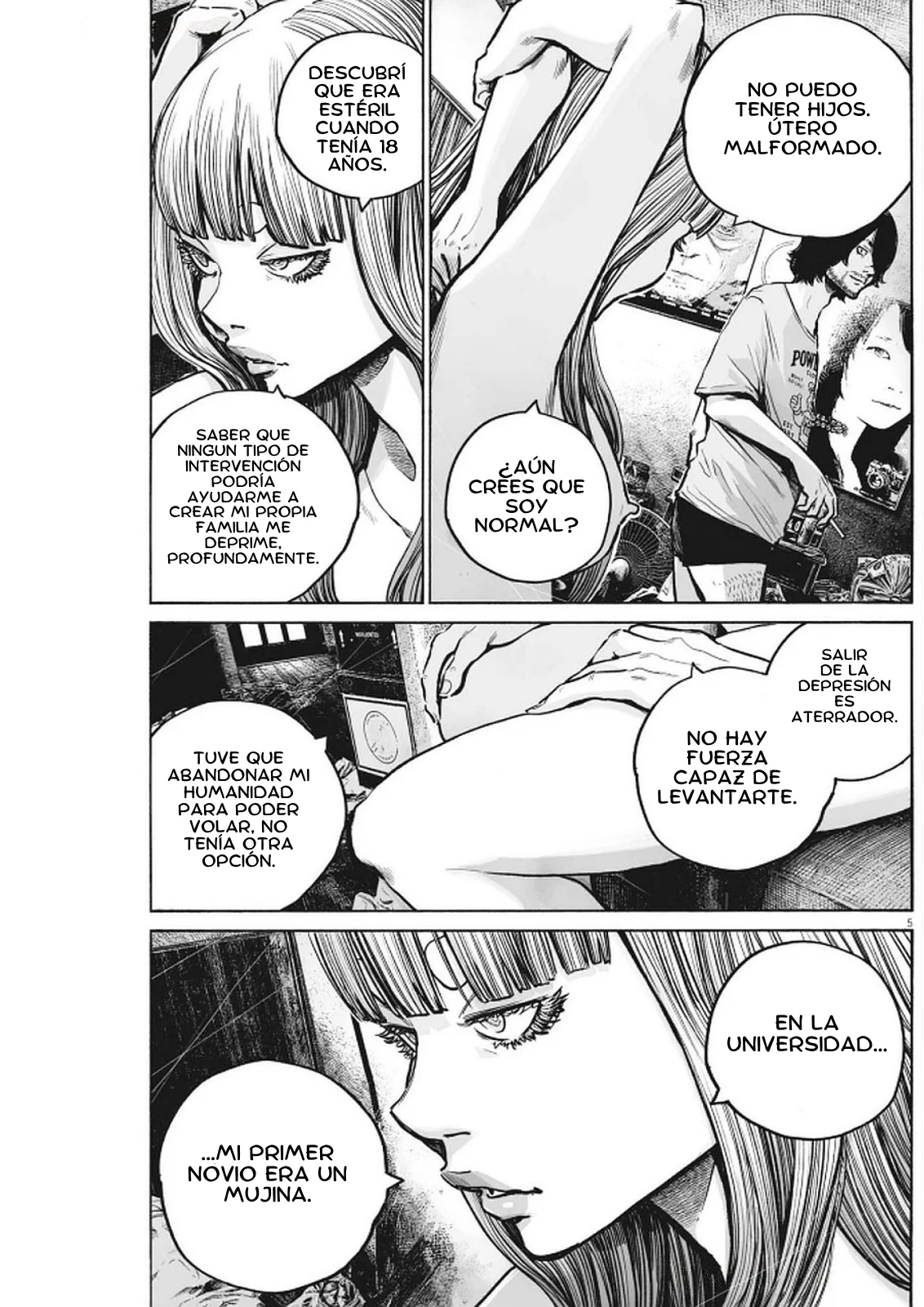 MUJINA IN TO THE DEEP Capítulo 7.3 - Page 6