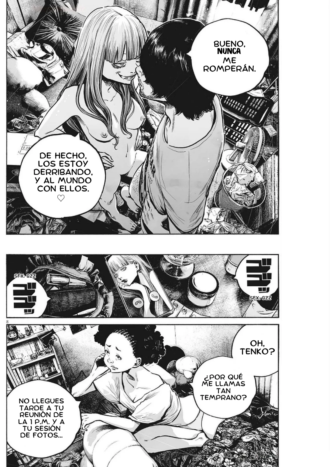 MUJINA IN TO THE DEEP Capítulo 7.3 - Page 9