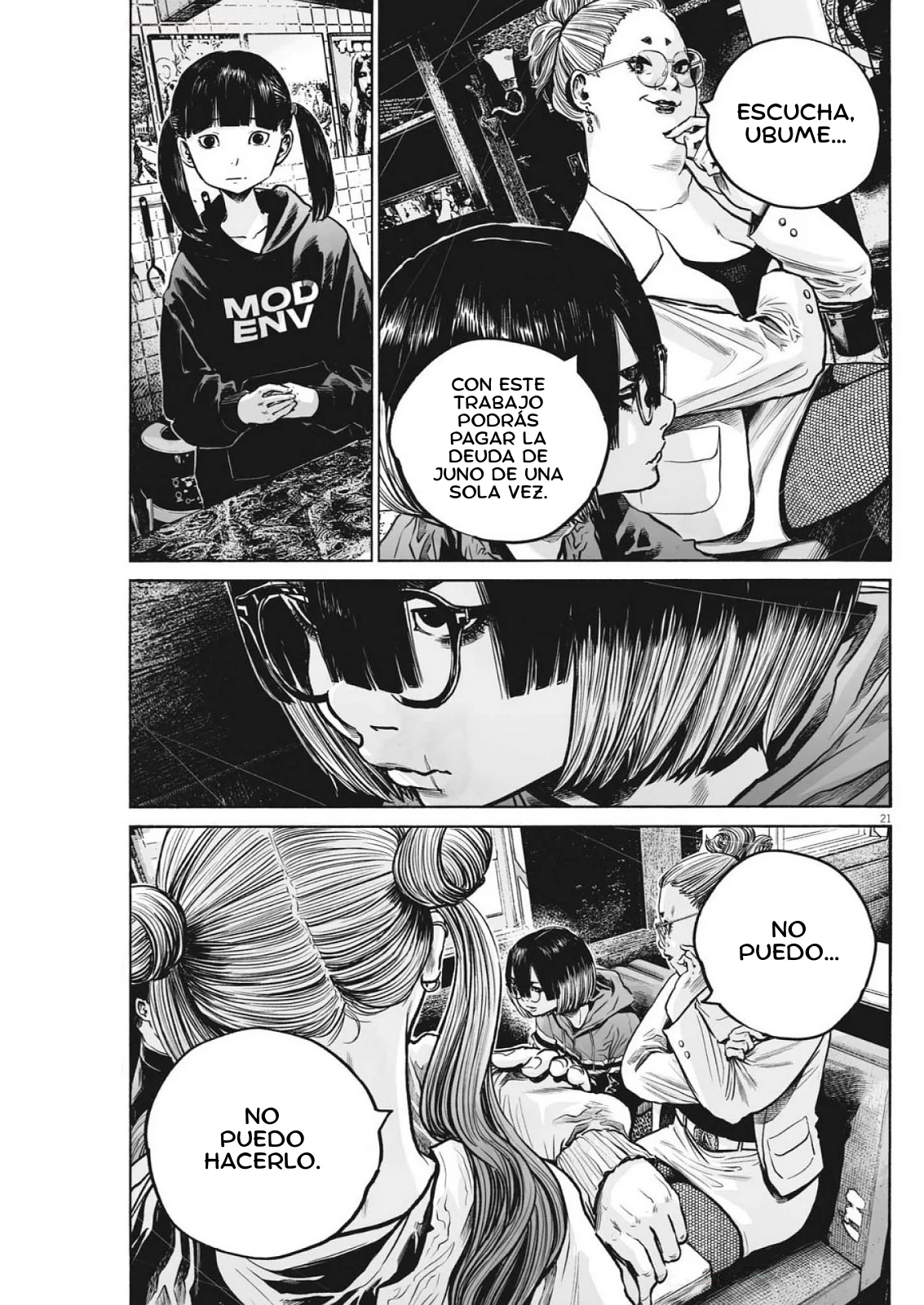 MUJINA IN TO THE DEEP Capítulo 7.4 - Page 22