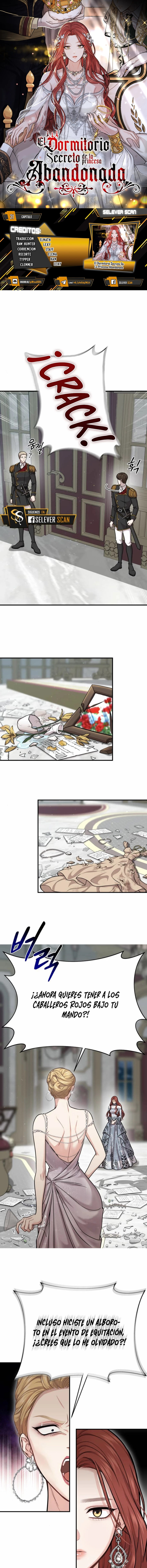 El Dormitorio Secreto De La Princesa Abandonada Capítulo 21 - Page 1