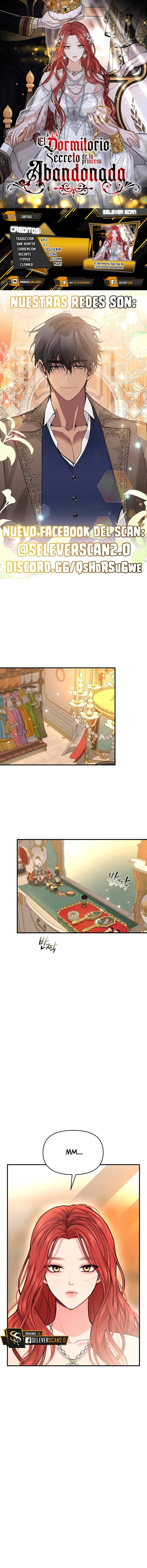 El Dormitorio Secreto De La Princesa Abandonada Capítulo 25 - Page 1