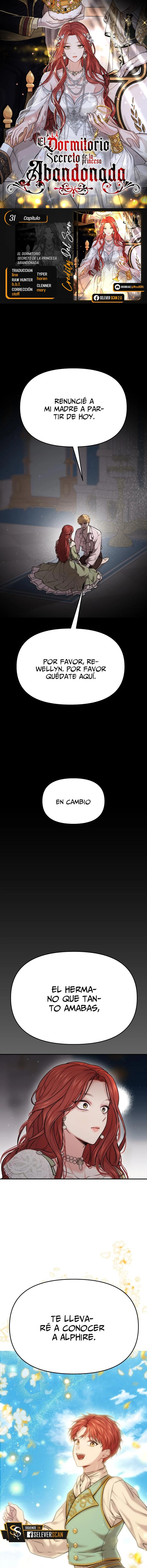 El Dormitorio Secreto De La Princesa Abandonada Capítulo 31 - Page 1