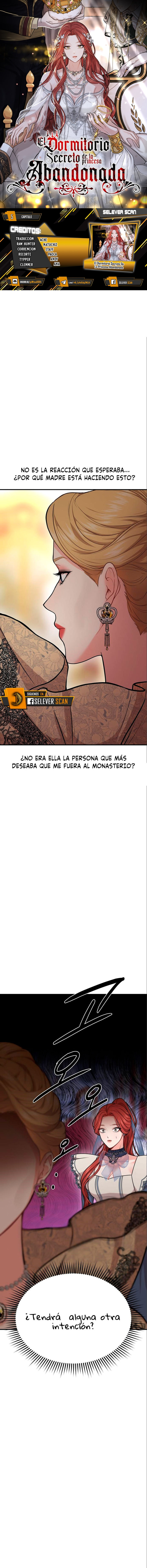 El Dormitorio Secreto De La Princesa Abandonada Capítulo 6 - Page 1