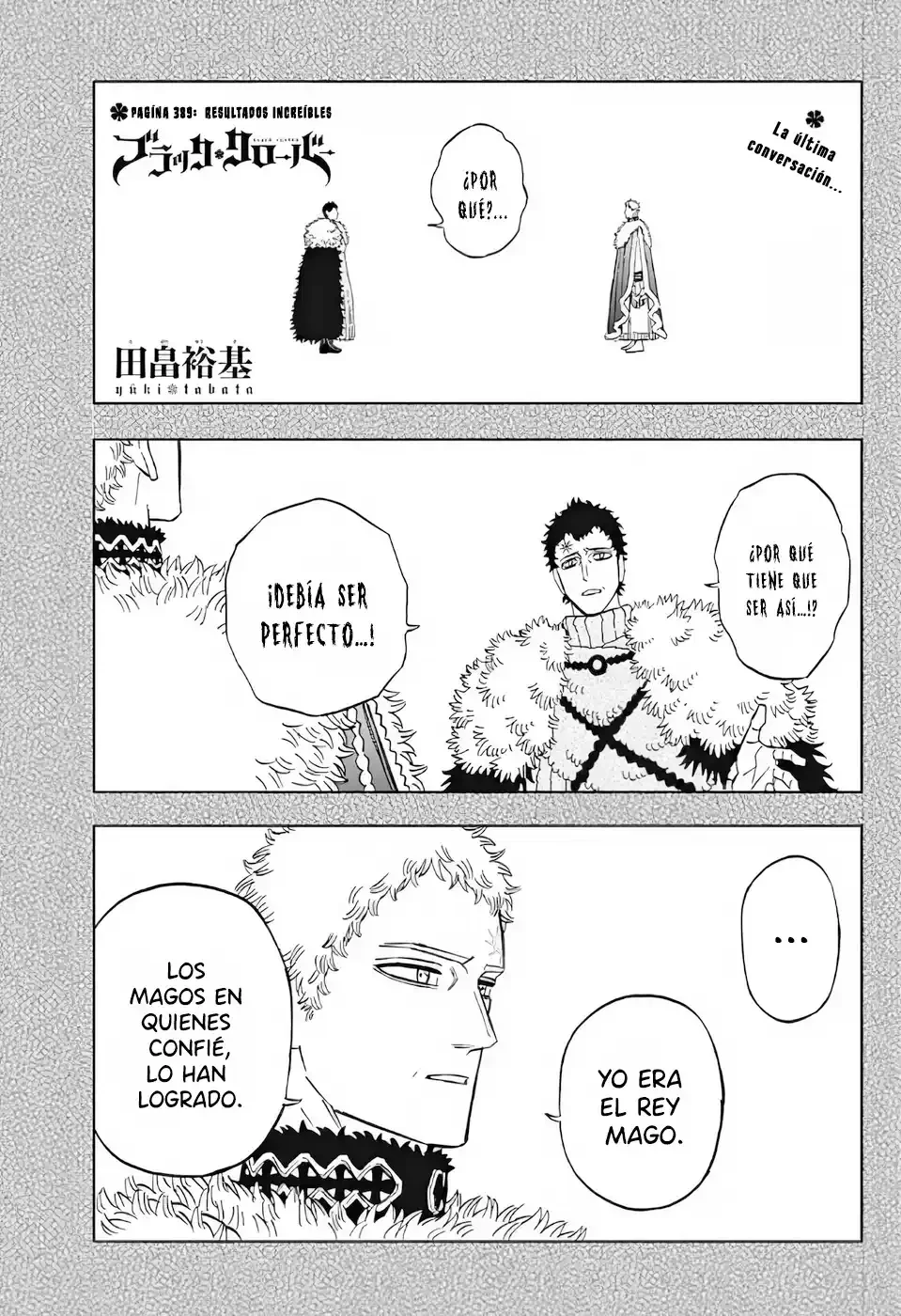 Black Clover Capítulo 389 - Page 2