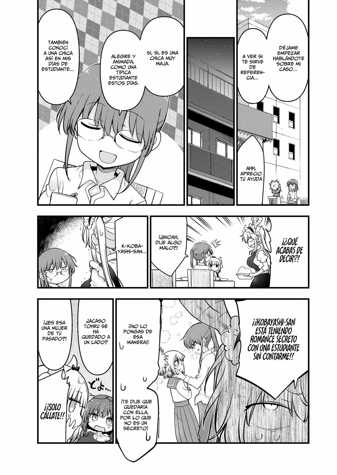 Kobayashi-san Chi no Maid Dragon Capítulo 168 - Page 4