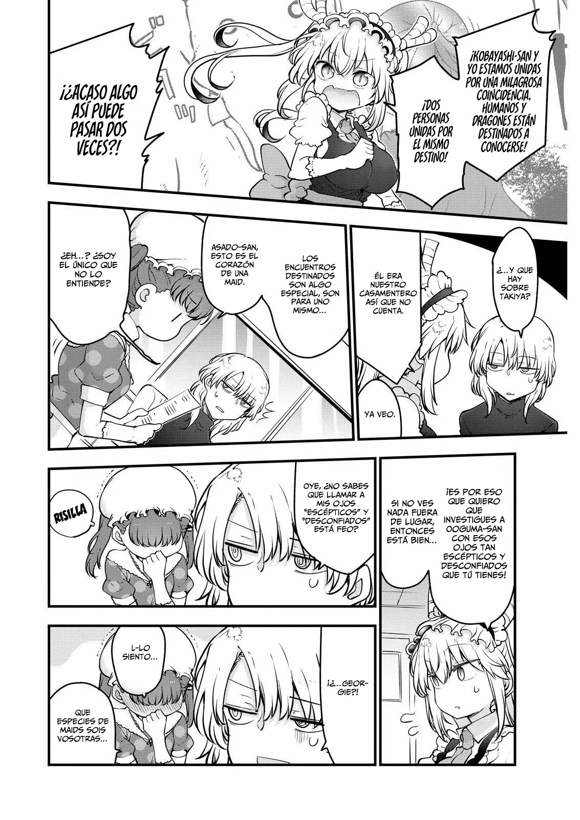 Kobayashi-san Chi no Maid Dragon Capítulo 168 - Page 7