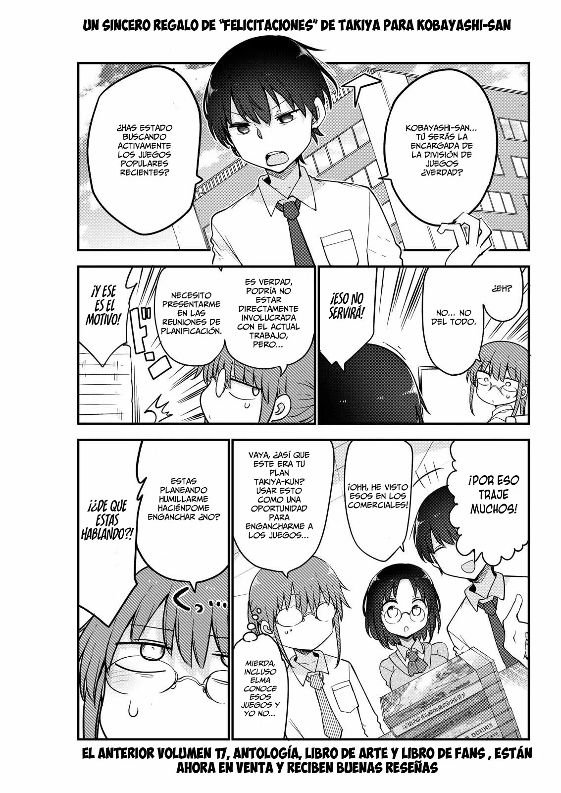 Kobayashi-san Chi no Maid Dragon Capítulo 170 - Page 2