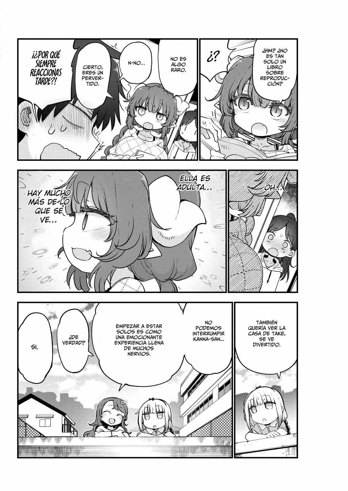 Kobayashi-san Chi no Maid Dragon Capítulo 172 - Page 7