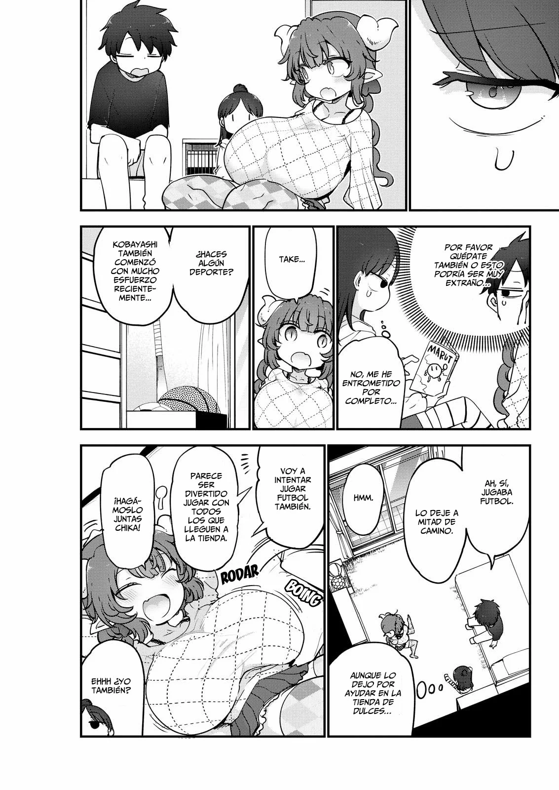 Kobayashi-san Chi no Maid Dragon Capítulo 172 - Page 8