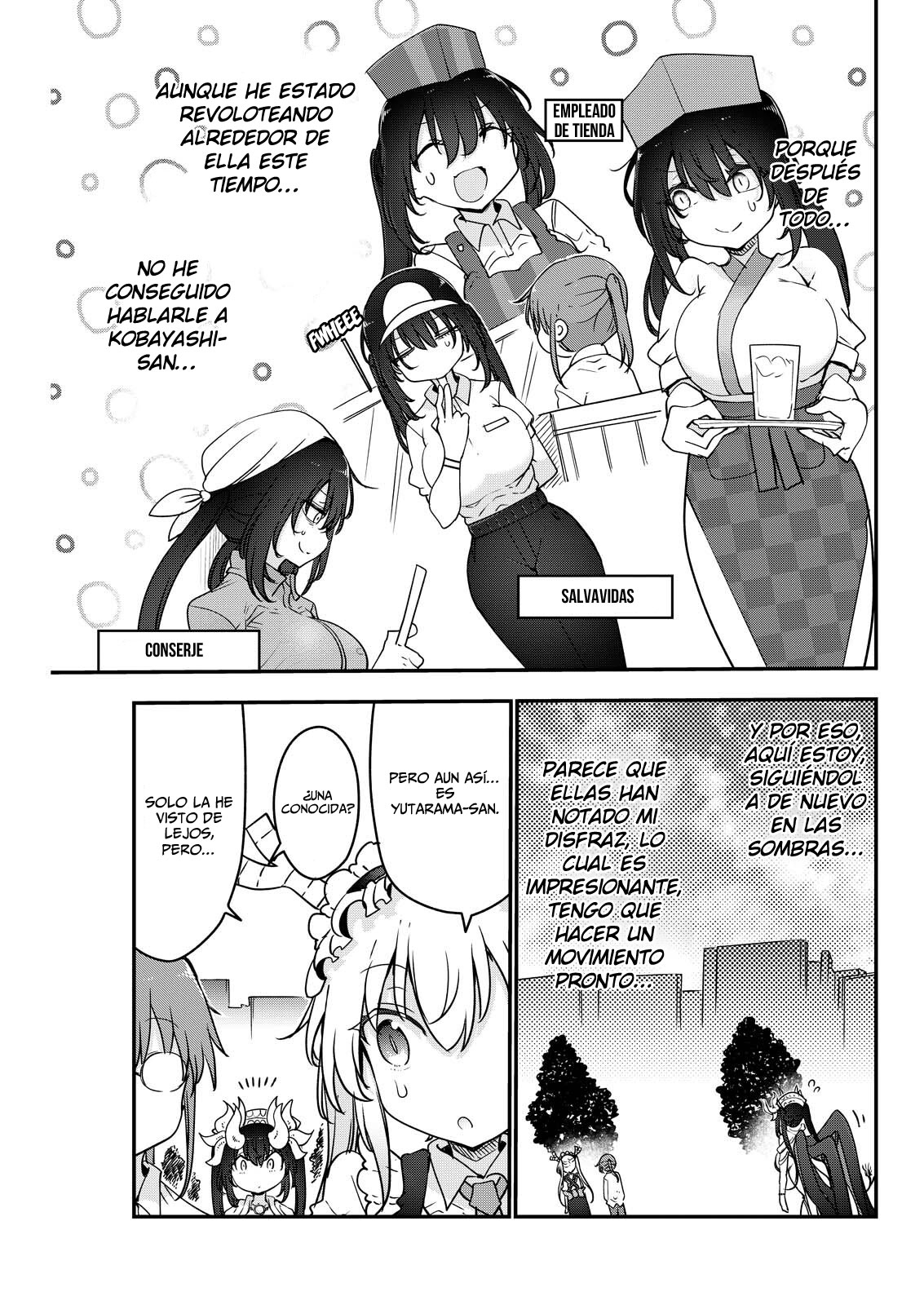 Kobayashi-san Chi no Maid Dragon Capítulo 174 - Page 8