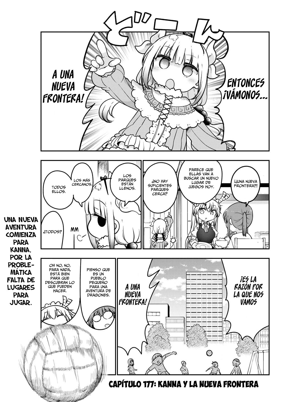 Kobayashi-san Chi no Maid Dragon Capítulo 177 - Page 2