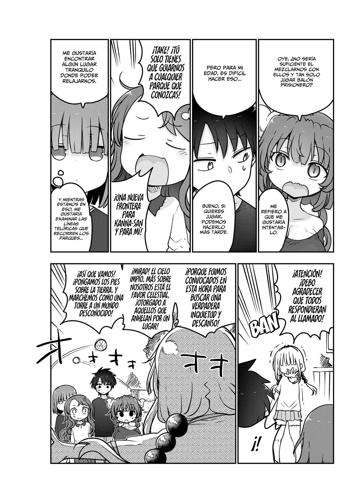 Kobayashi-san Chi no Maid Dragon Capítulo 177 - Page 4