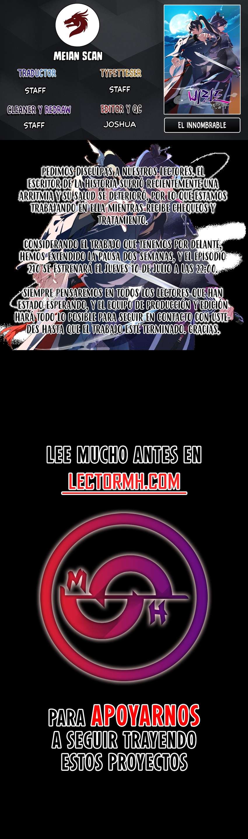 El Innombrable Capítulo 207.2 - Page 2