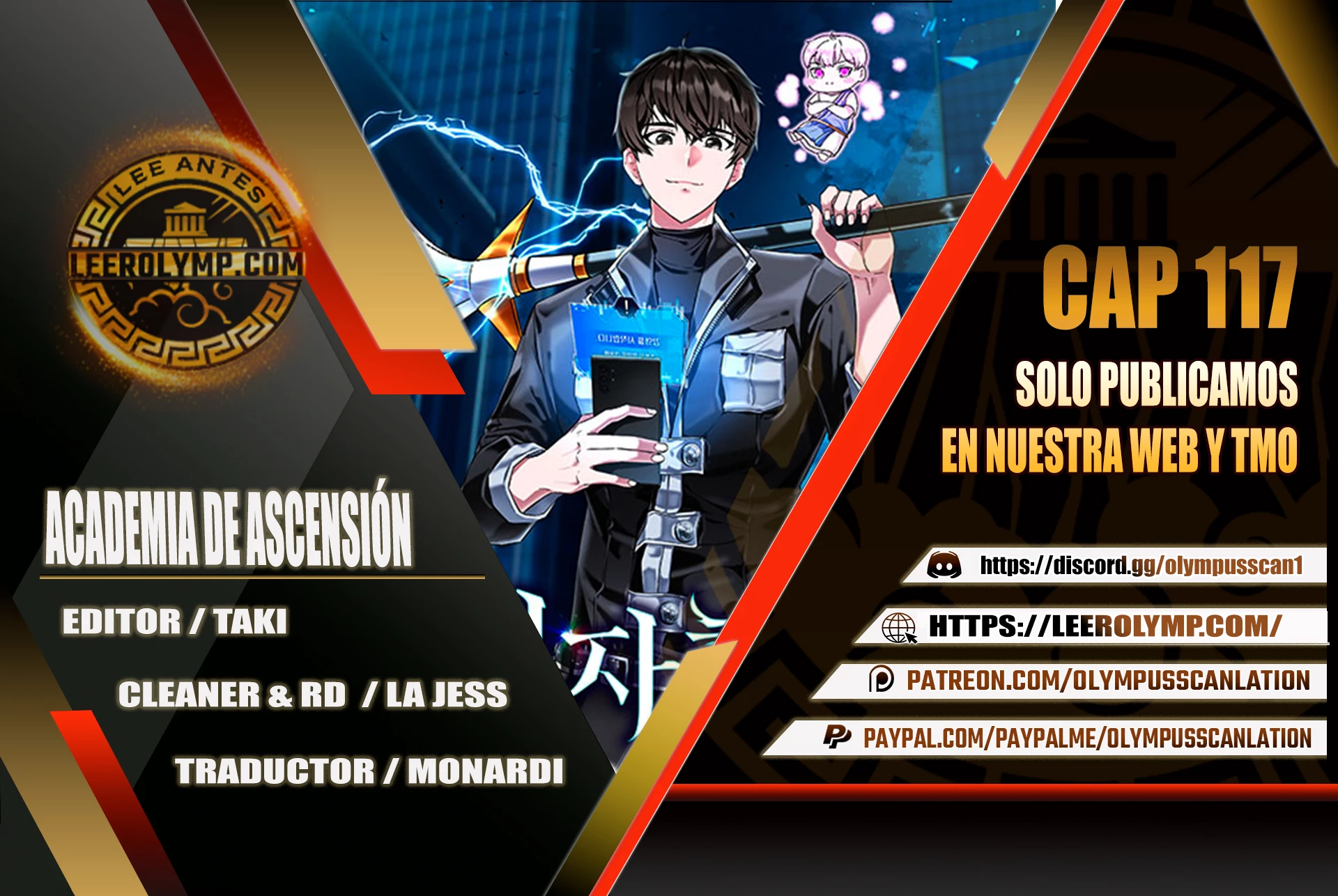 Academia de la Ascensión Capítulo 117 - Page 1