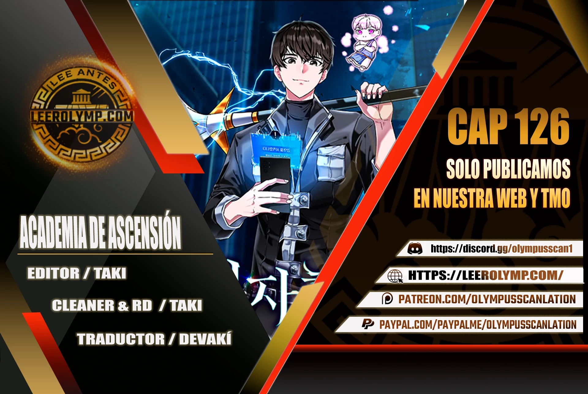 Academia de la Ascensión Capítulo 126 - Page 1