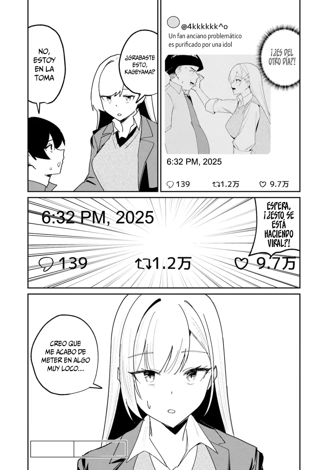 Chika Idol wo Kage de Sasaeru Ore Capítulo 13 - Page 22