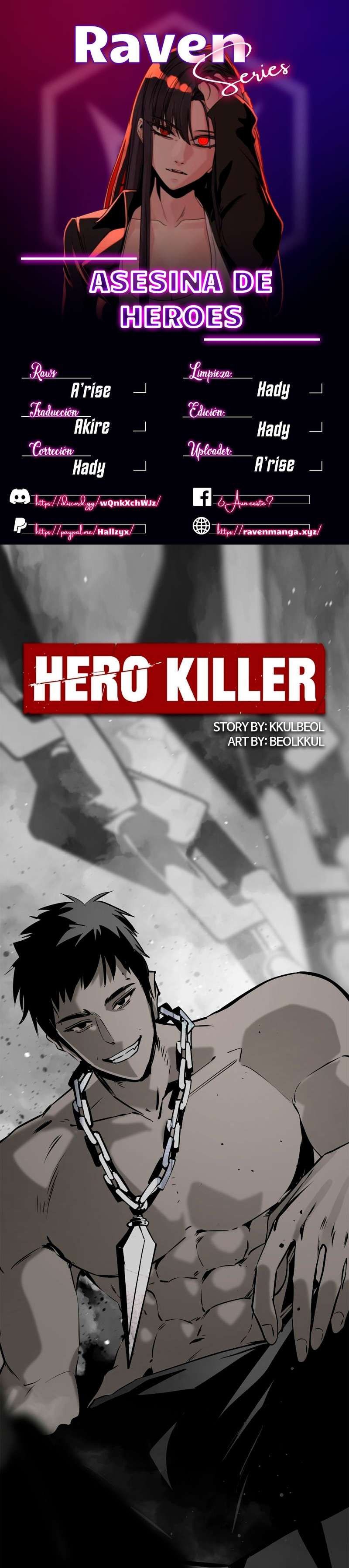 Asesina de heroes Capítulo 254 - Page 1
