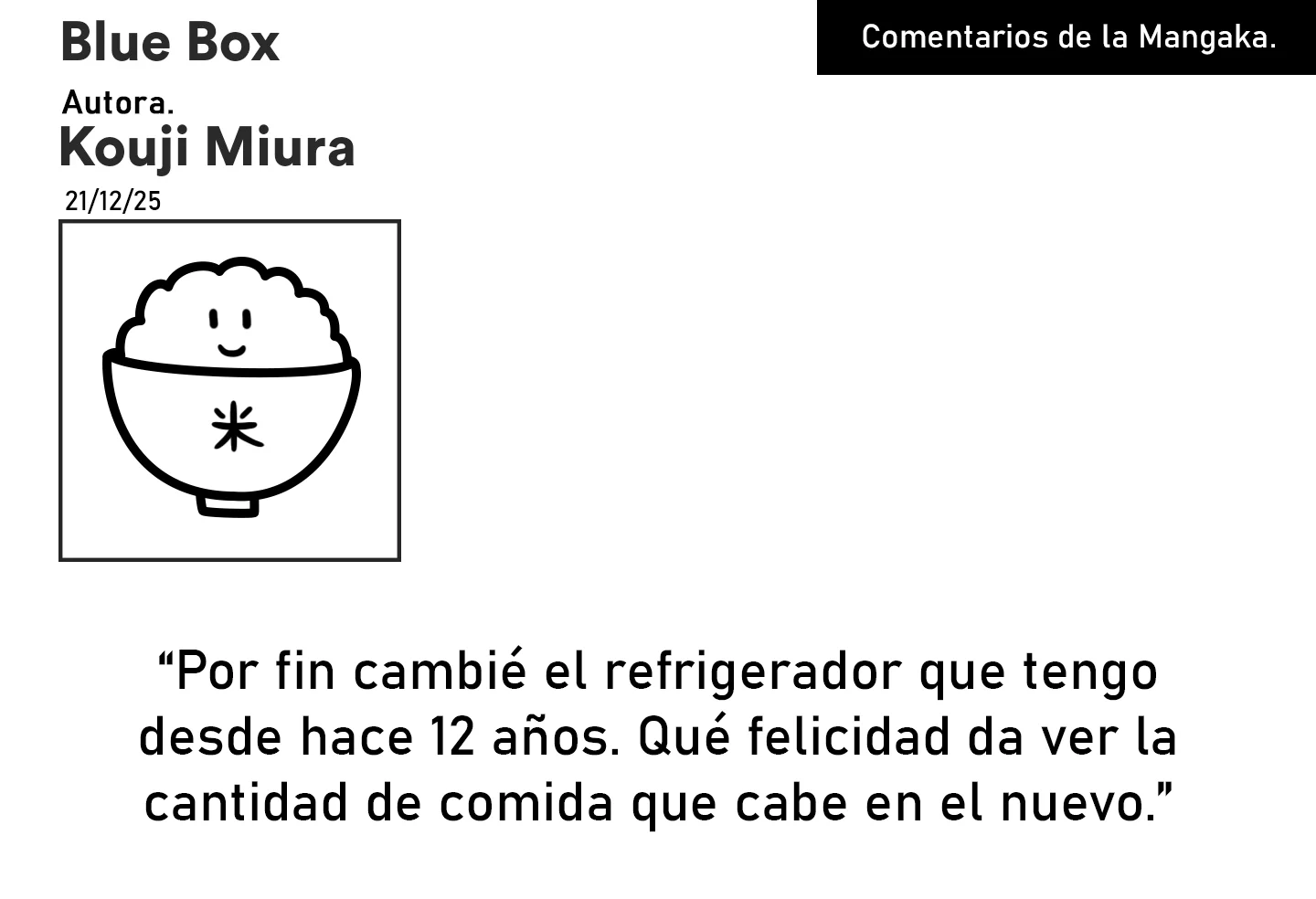 Blue Box Capítulo 224 - Page 22
