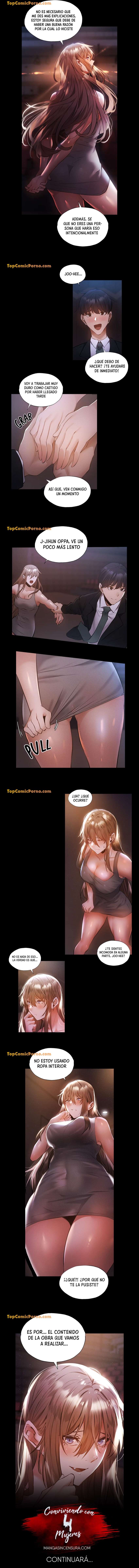 Conviviendo con 4 Mujeres - Sin Censura Capítulo 49 - Page 4