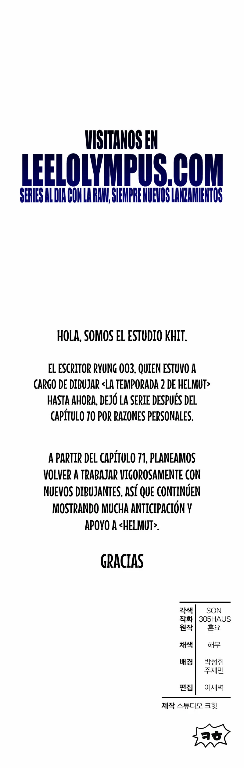 Helmut: El Niño Abandonado Capítulo 71 - Page 30