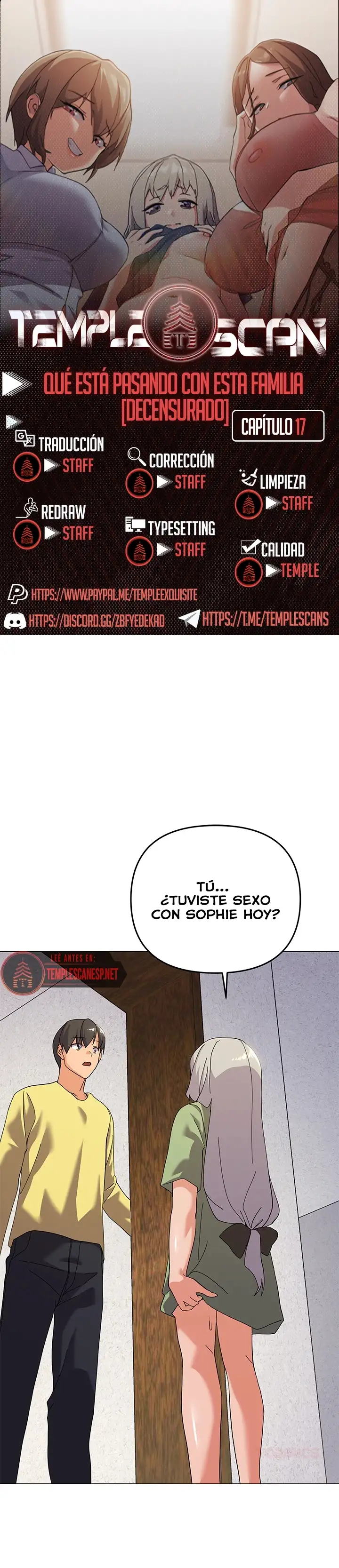 ¿Que le sucede a esta familia?  - Sin censura Capítulo 17 - Page 1