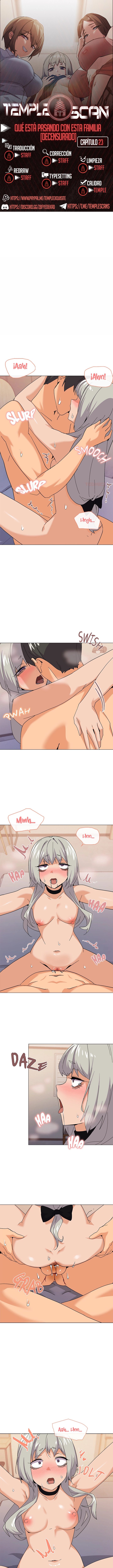 ¿Que le sucede a esta familia?  - Sin censura Capítulo 23 - Page 1