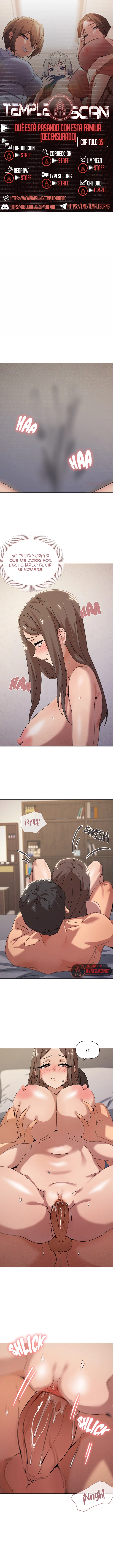 ¿Que le sucede a esta familia?  - Sin censura Capítulo 35 - Page 1