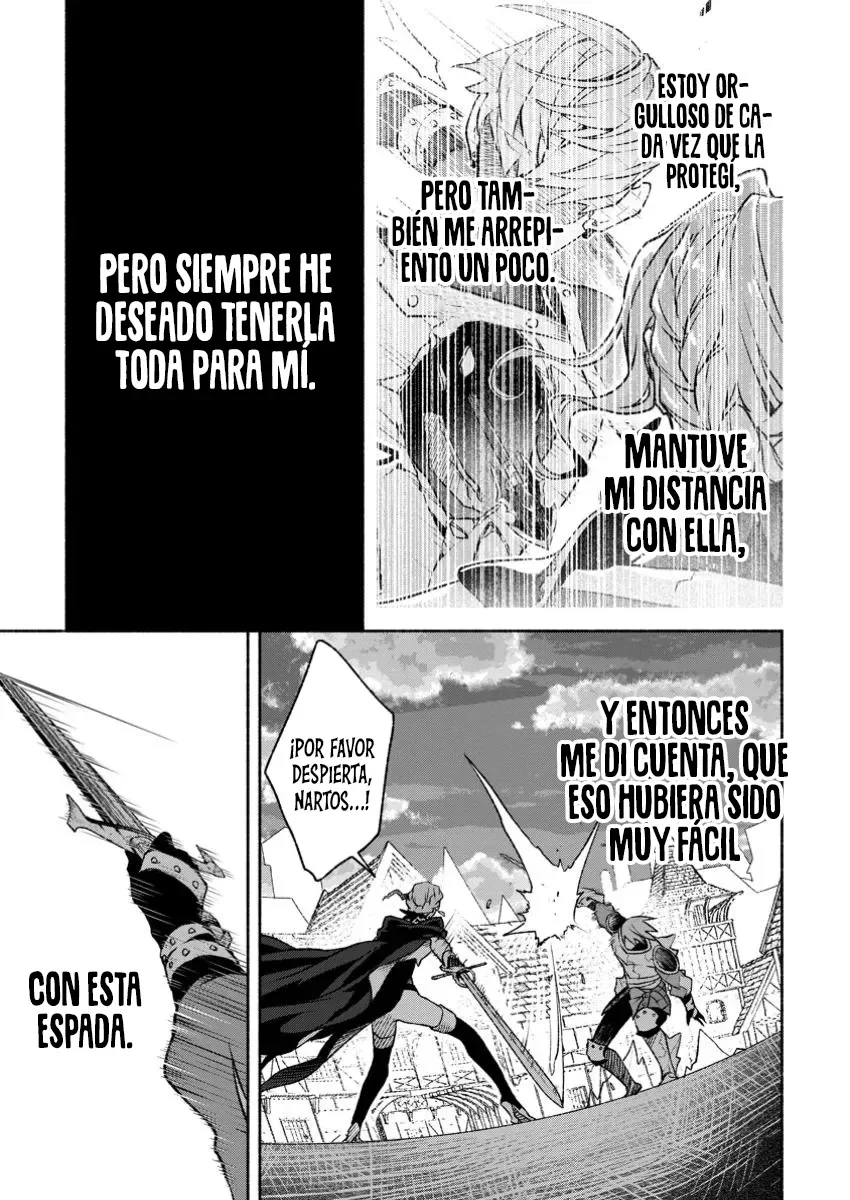 Sono Monban, Saikyou Nitsuki: Tsuihou Sareta Bougyo Ryoku 9999 no Senshi, Ou Miyako no Monban Toshite Musou Suru Capítulo 33.1 - Page 3