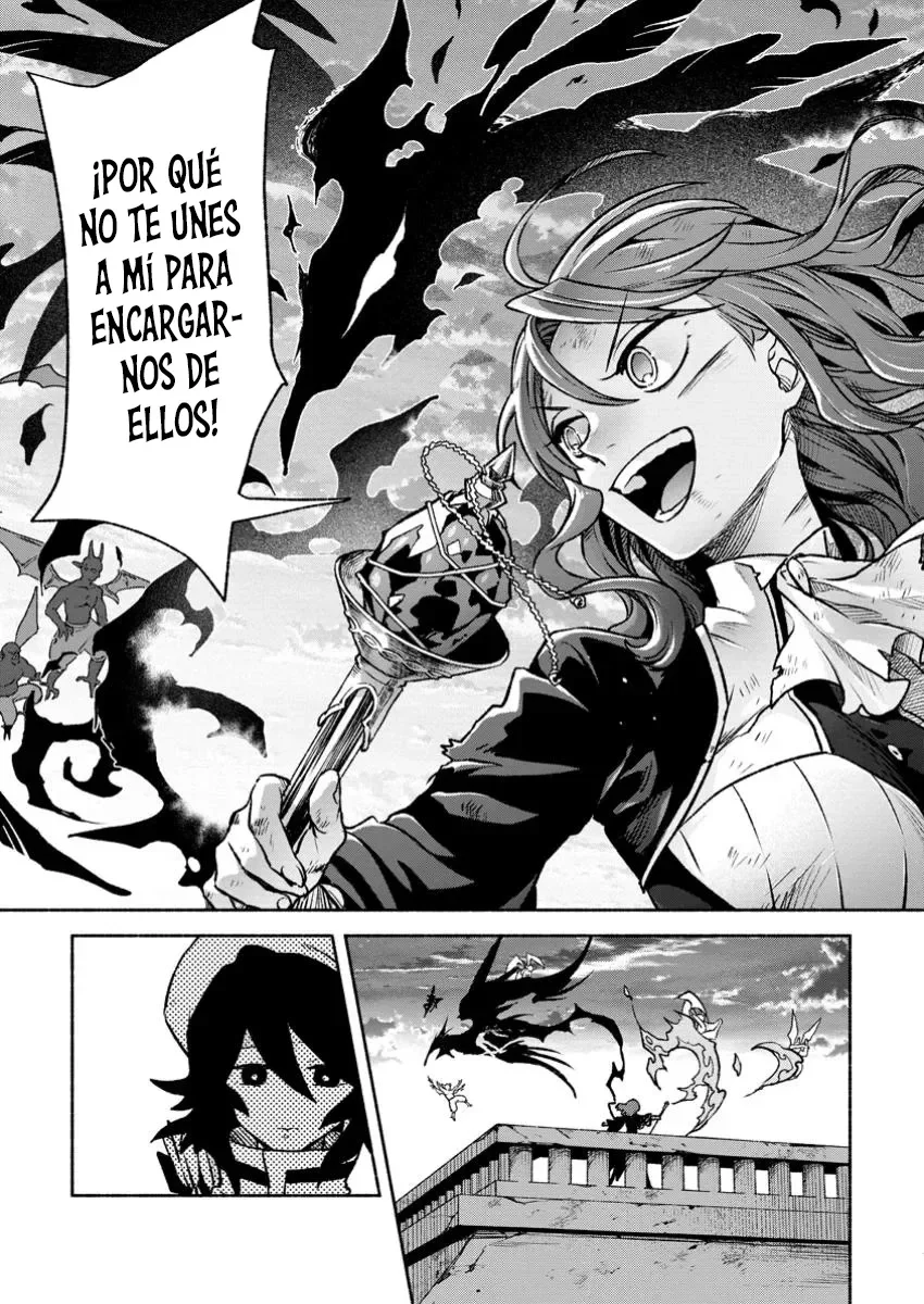 Sono Monban, Saikyou Nitsuki: Tsuihou Sareta Bougyo Ryoku 9999 no Senshi, Ou Miyako no Monban Toshite Musou Suru Capítulo 33.2 - Page 2