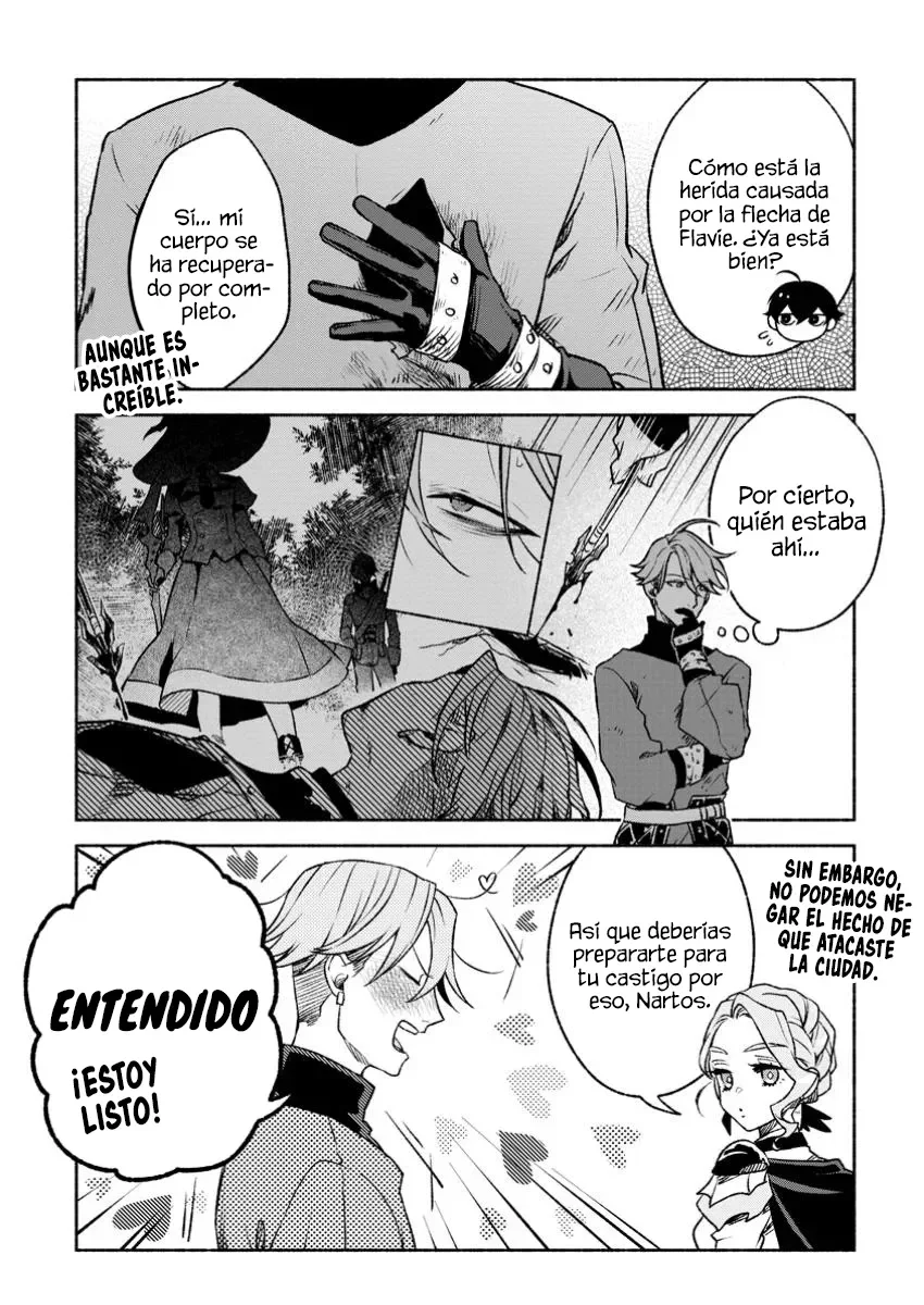 Sono Monban, Saikyou Nitsuki: Tsuihou Sareta Bougyo Ryoku 9999 no Senshi, Ou Miyako no Monban Toshite Musou Suru Capítulo 33.2 - Page 9