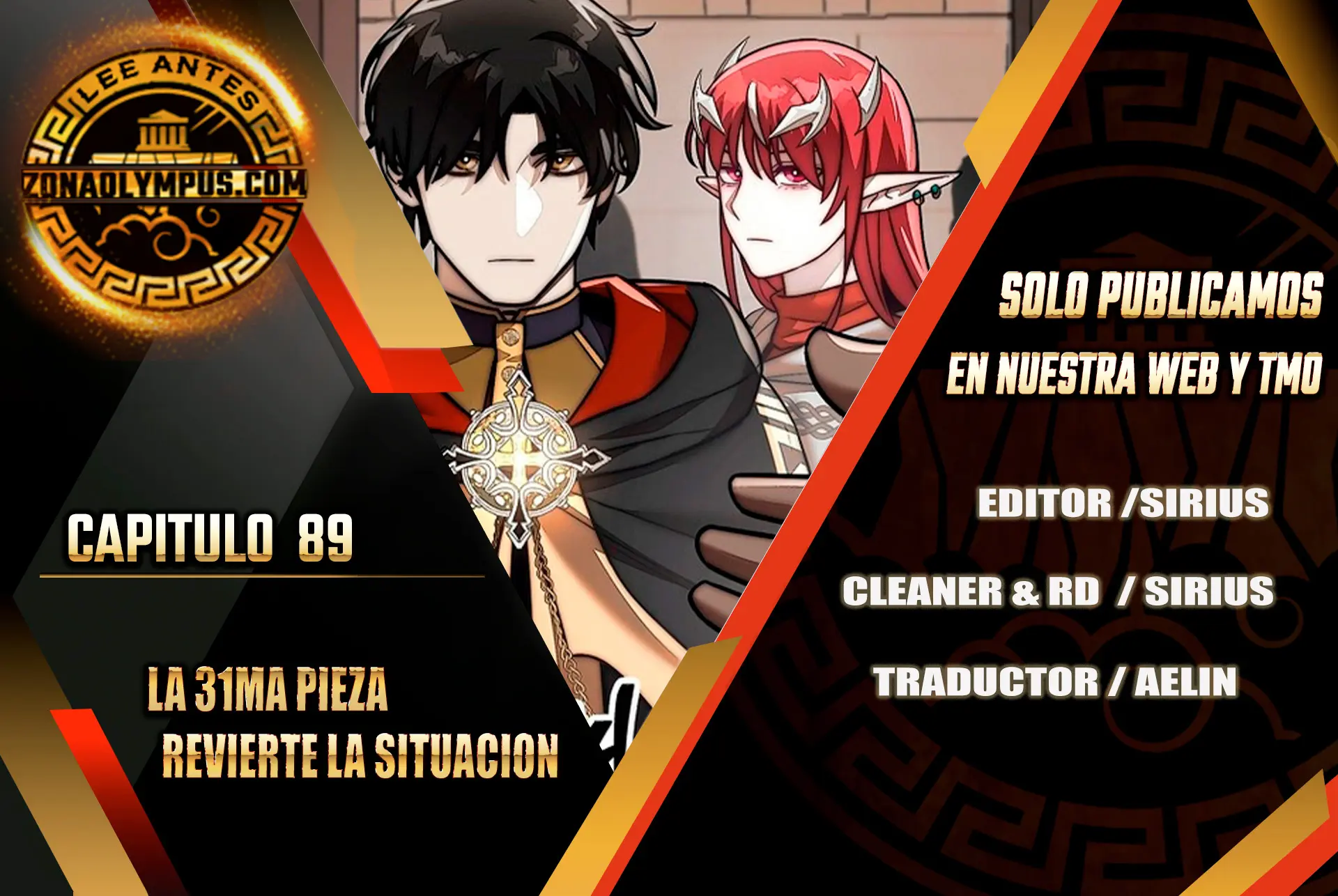 La 31ma pieza revierte la situación Capítulo 89 - Page 1