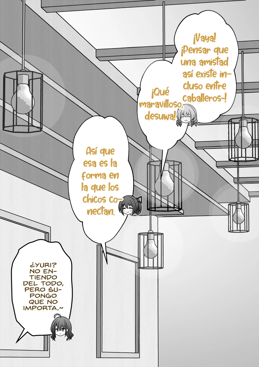 Danjohi 1:39 No Heikou Sekai Wa Omoi No Hoka Futsuu Capítulo 256 - Page 9