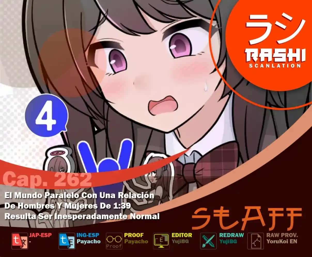 Danjohi 1:39 No Heikou Sekai Wa Omoi No Hoka Futsuu Capítulo 262 - Page 1