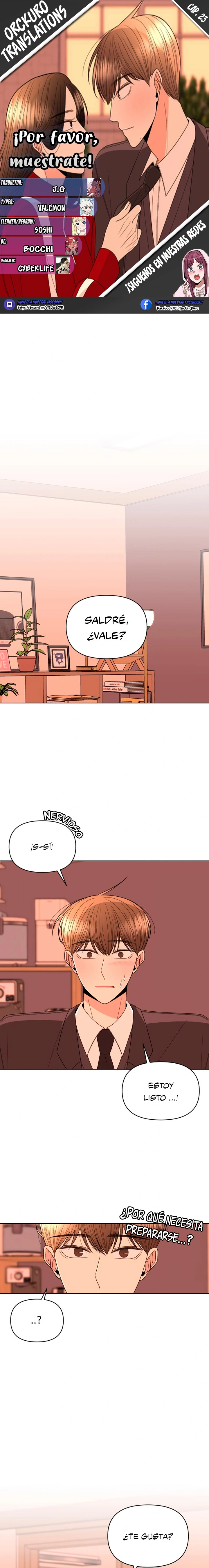 ¡Por favor Muestrate! Capítulo 23 - Page 1
