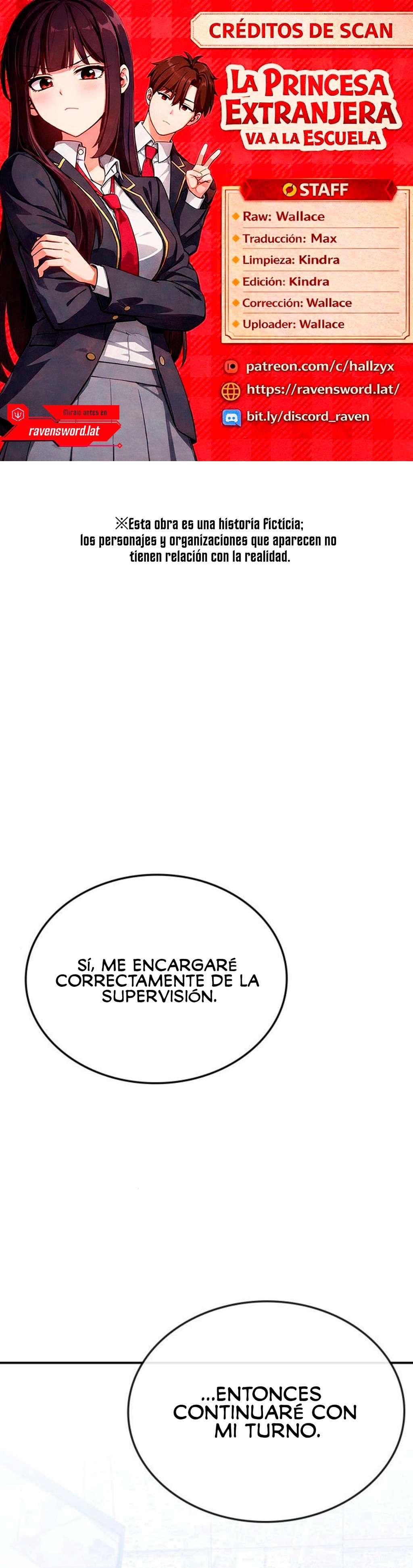 La princesa va a la escuela Capítulo 17 - Page 1