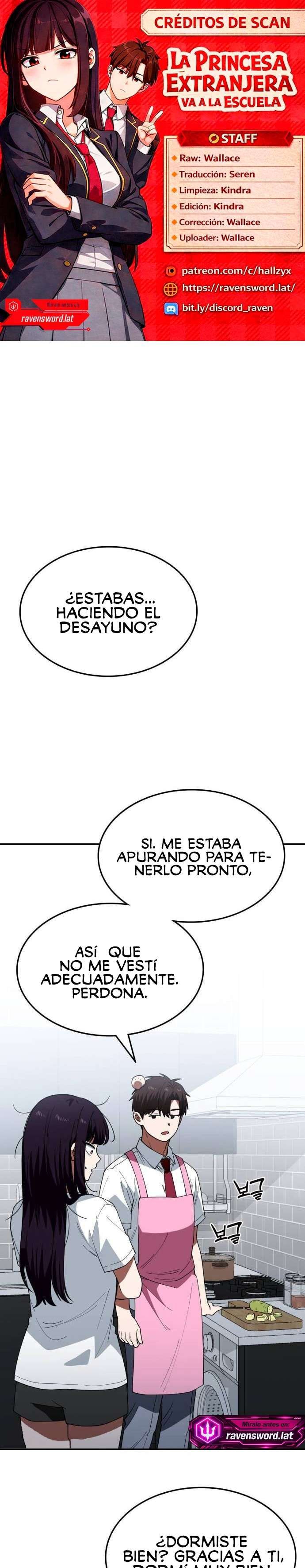 La princesa va a la escuela Capítulo 22 - Page 1