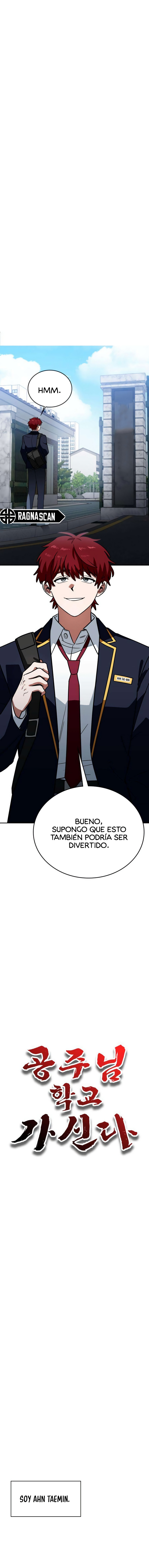 La princesa va a la escuela Capítulo 6 - Page 2