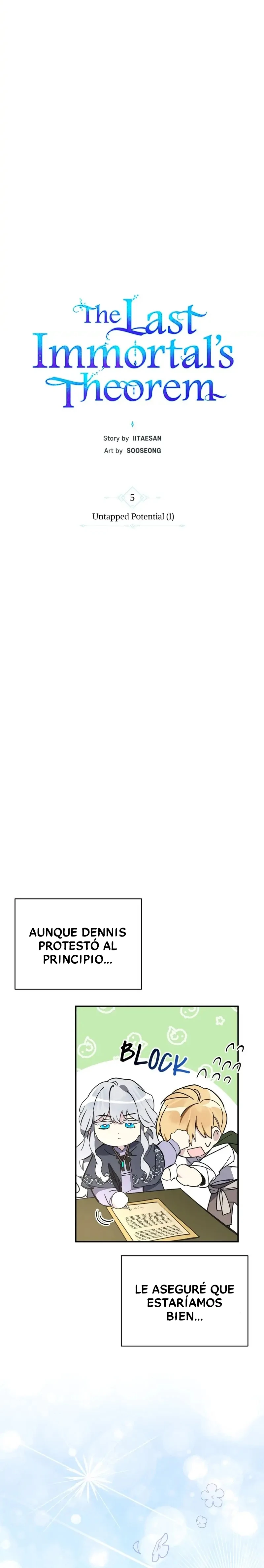El teorema del último inmortal Capítulo 5 - Page 5