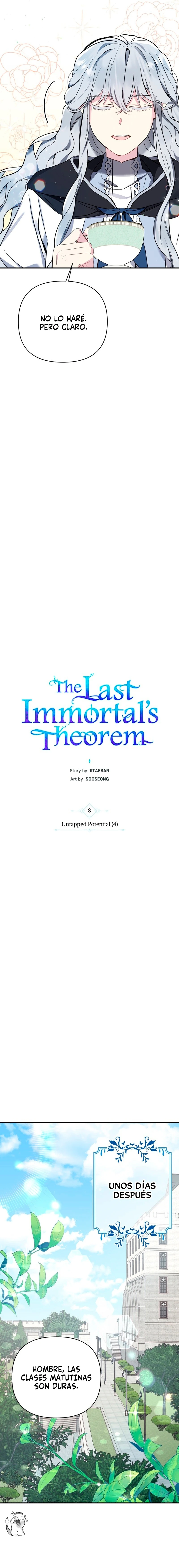 El teorema del último inmortal Capítulo 8 - Page 8