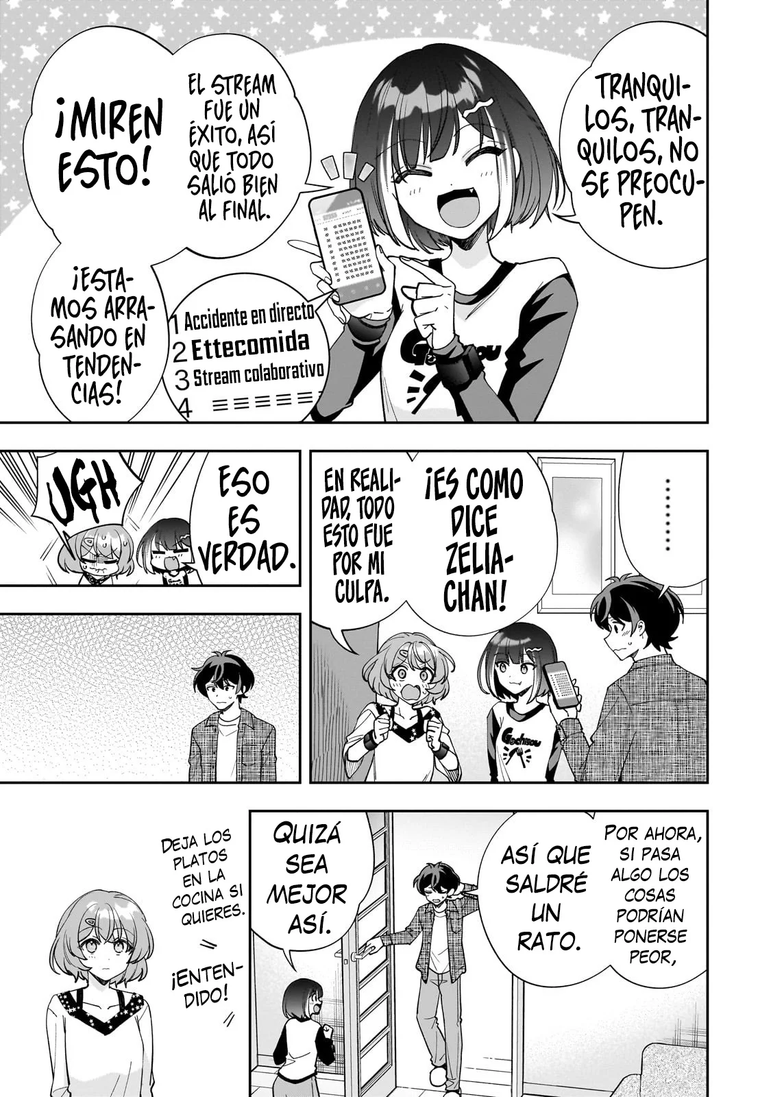Netto no “Oshi” to Riaru no “Oshi” ga Tonari ni Hikkoshite Kita Capítulo 13.1 - Page 11