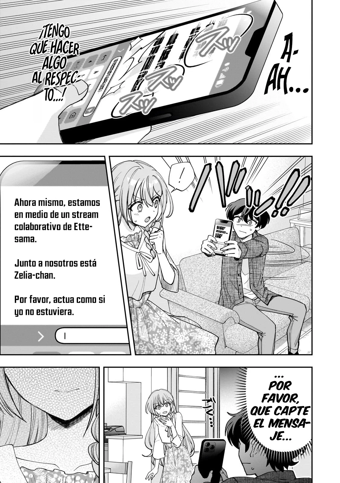 Netto no “Oshi” to Riaru no “Oshi” ga Tonari ni Hikkoshite Kita Capítulo 13.1 - Page 5
