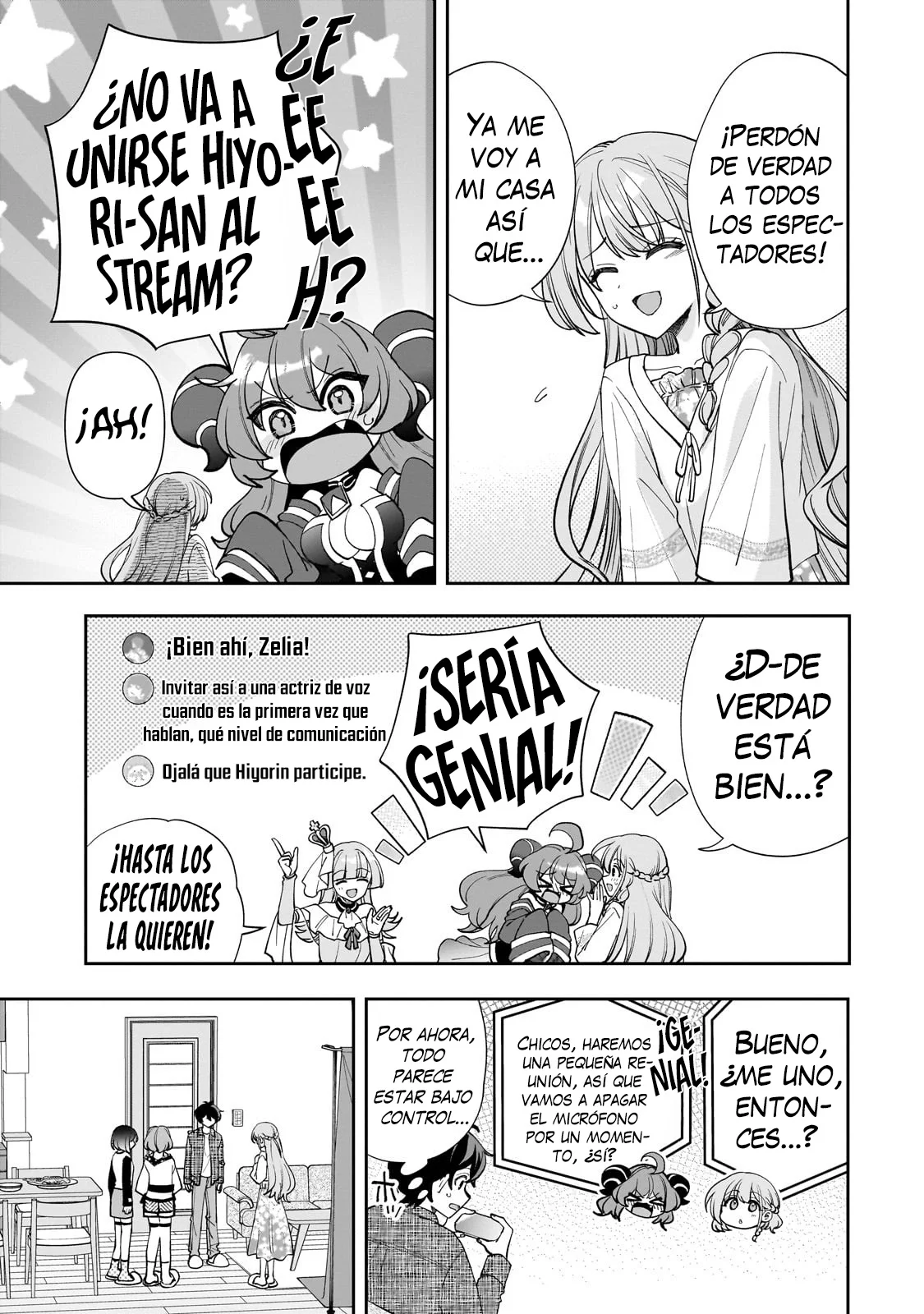 Netto no “Oshi” to Riaru no “Oshi” ga Tonari ni Hikkoshite Kita Capítulo 13.1 - Page 9