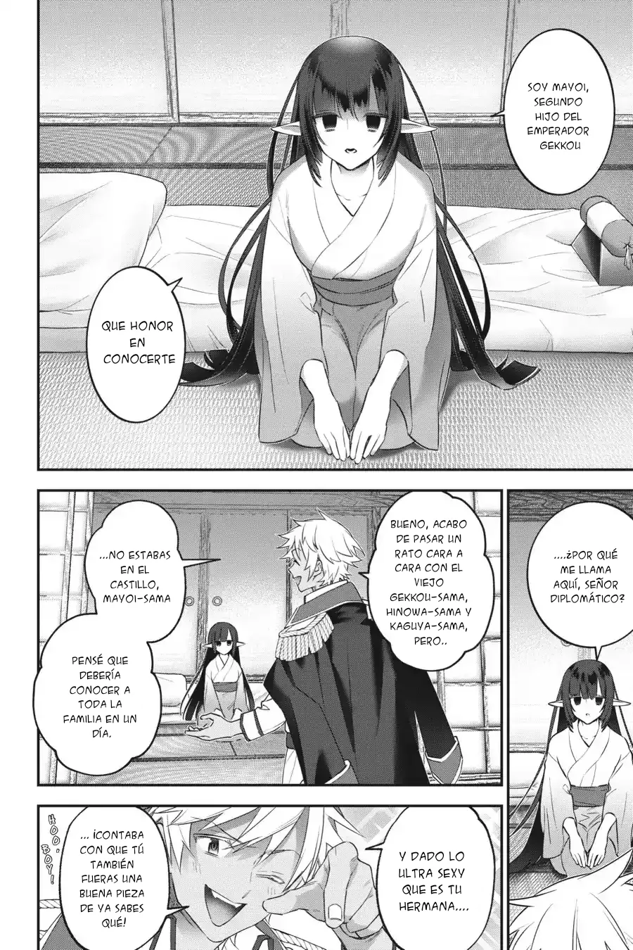 Choujin Koukousei-tachi wa Isekai demo Yoyuu de Ikinuku you desu Capítulo 90 - Page 8