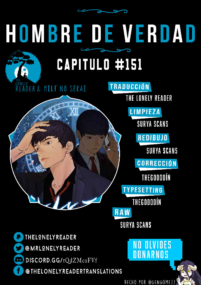 Hombre de Verdad Capítulo 151 - Page 1