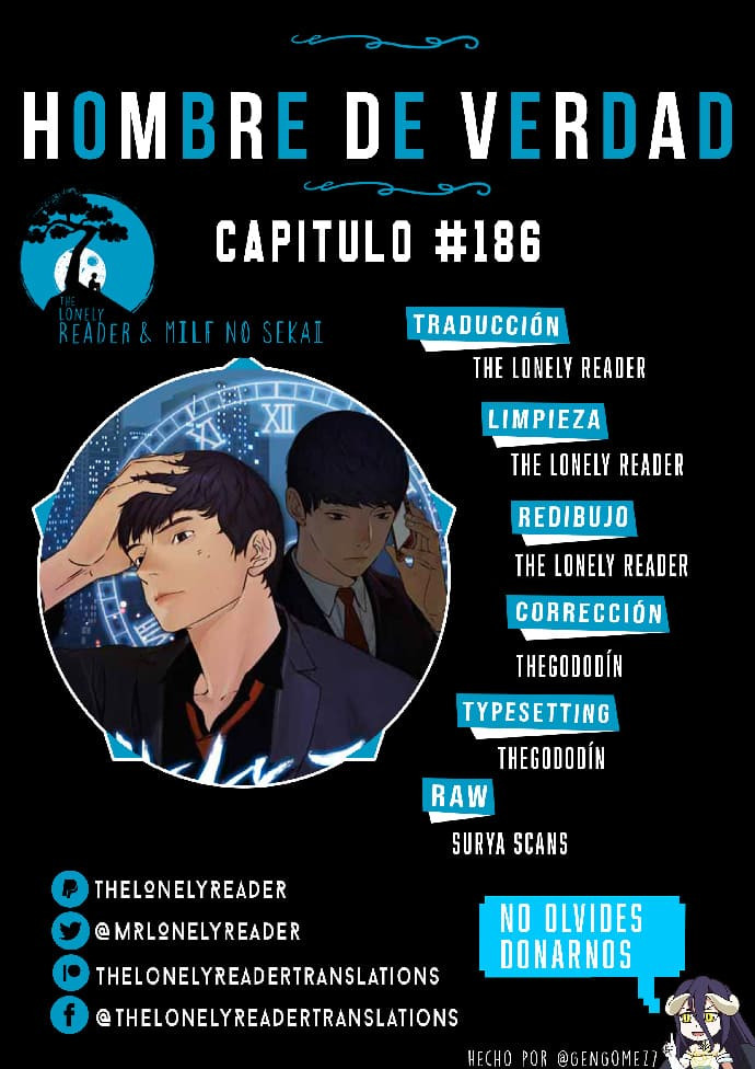 Hombre de Verdad Capítulo 186 - Page 1