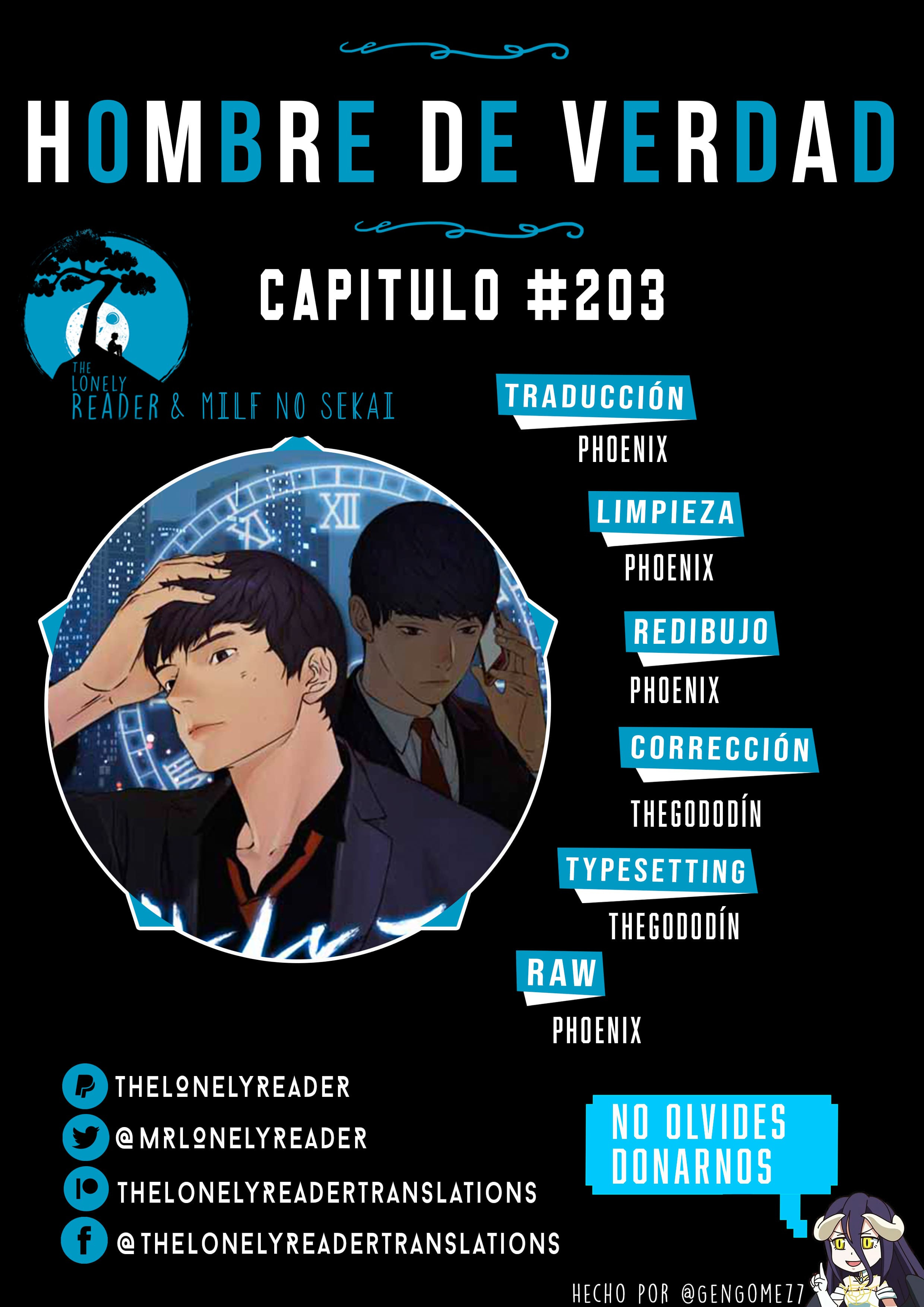 Hombre de Verdad Capítulo 203 - Page 1