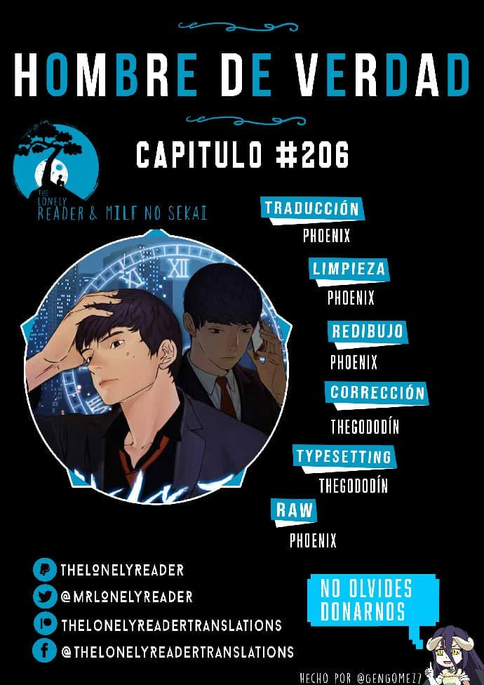 Hombre de Verdad Capítulo 206 - Page 1