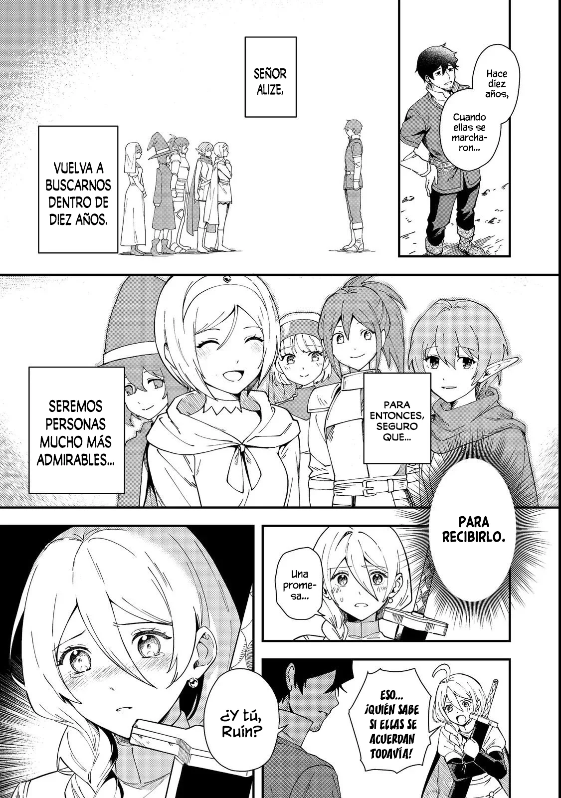 Han pasado diez años desde que las esclavas que crié se marcharon... y ahora resulta que soy una leyenda Capítulo 1 - Page 30